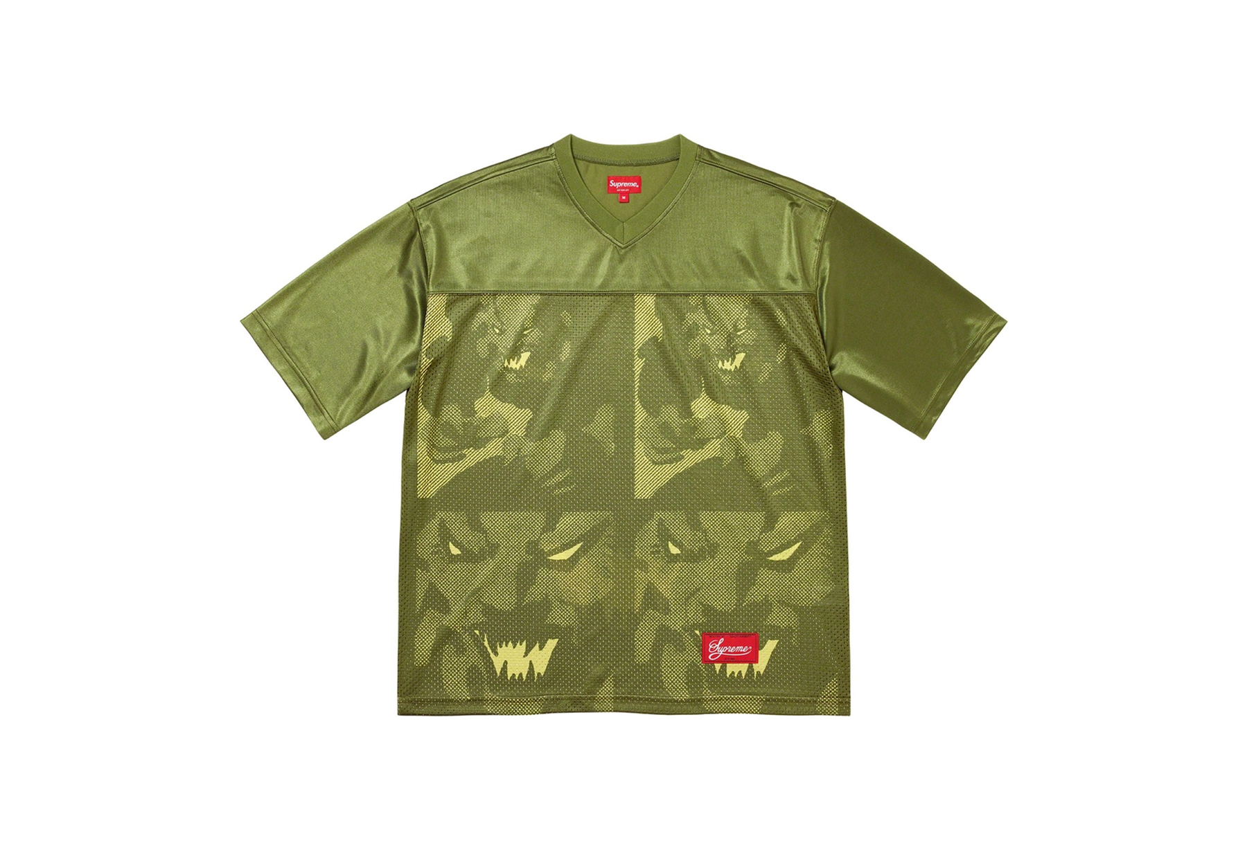 Supreme Ronin Football Jersey Olive (SS23) | TBC - KLEKT