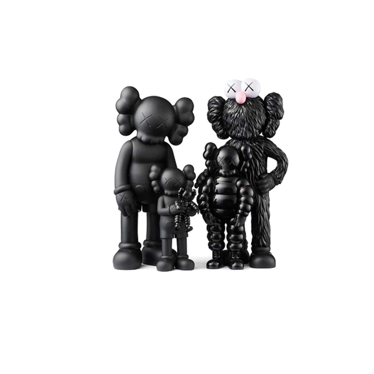 KAWS FAMILY Figures Black (SS21) | SS21 - KLEKT