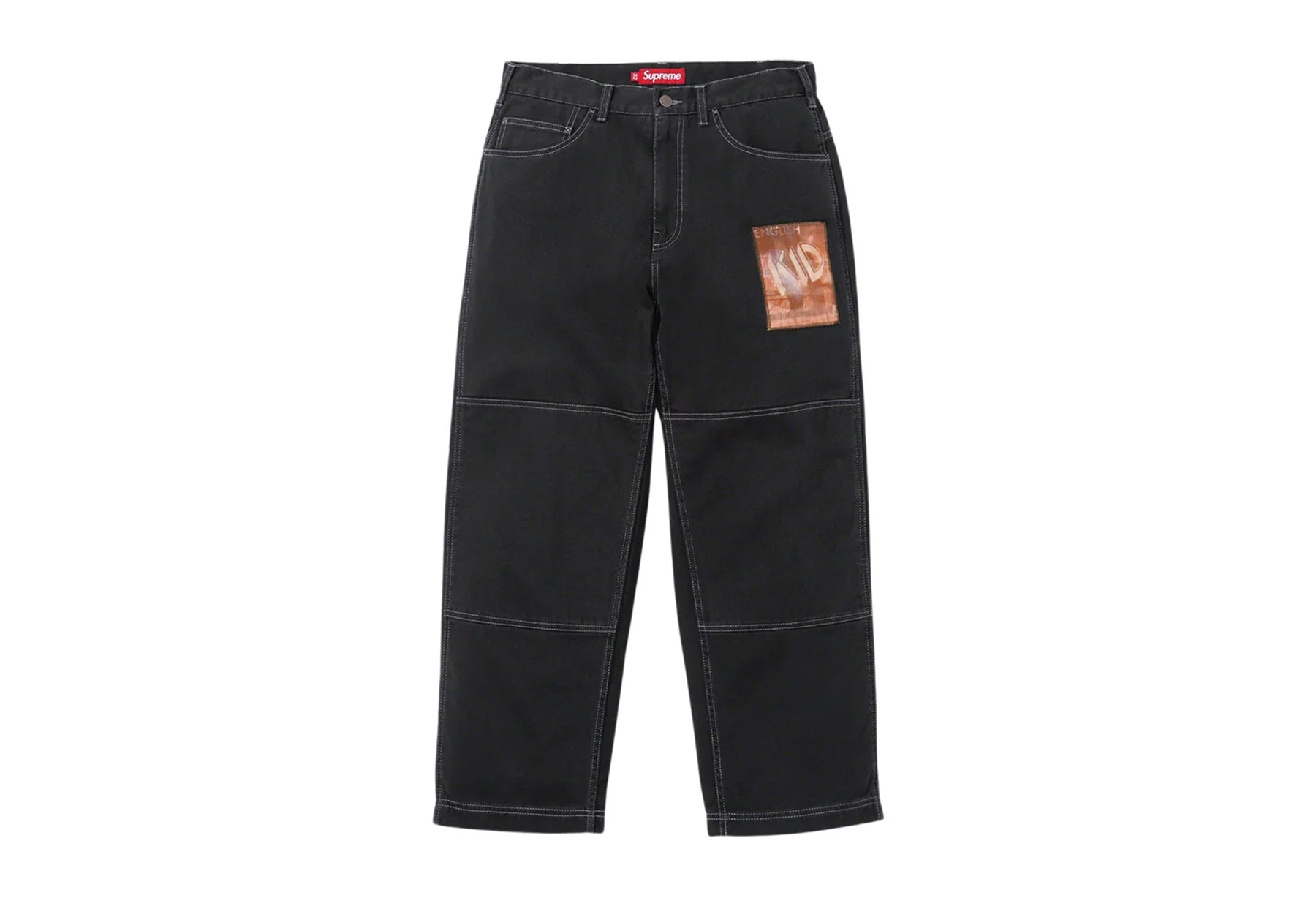 Supreme Dream English Kid Twill Panel Pant Black (FW23) | TBC - KLEKT