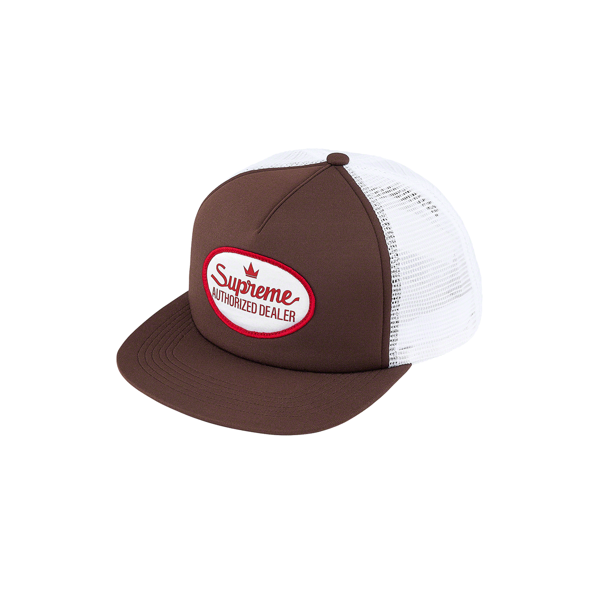 Supreme Authorized Mesh Back 5-Panel Brown (FW21) | FW21