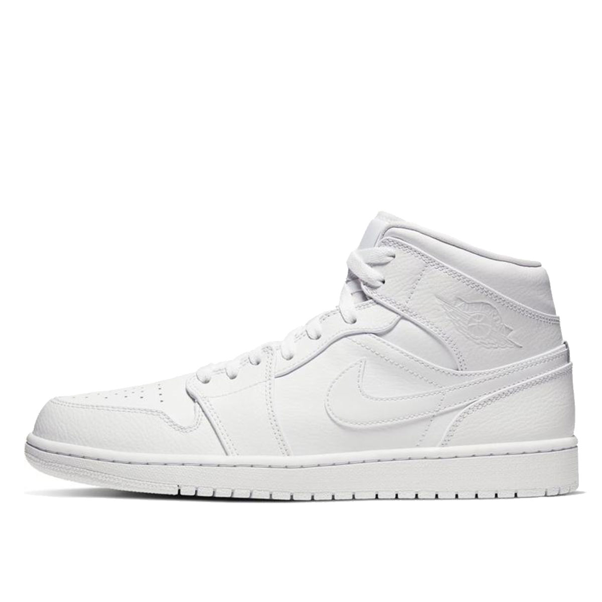 Air Jordan 1 Mid Triple White (2020) | 554724-126 - KLEKT