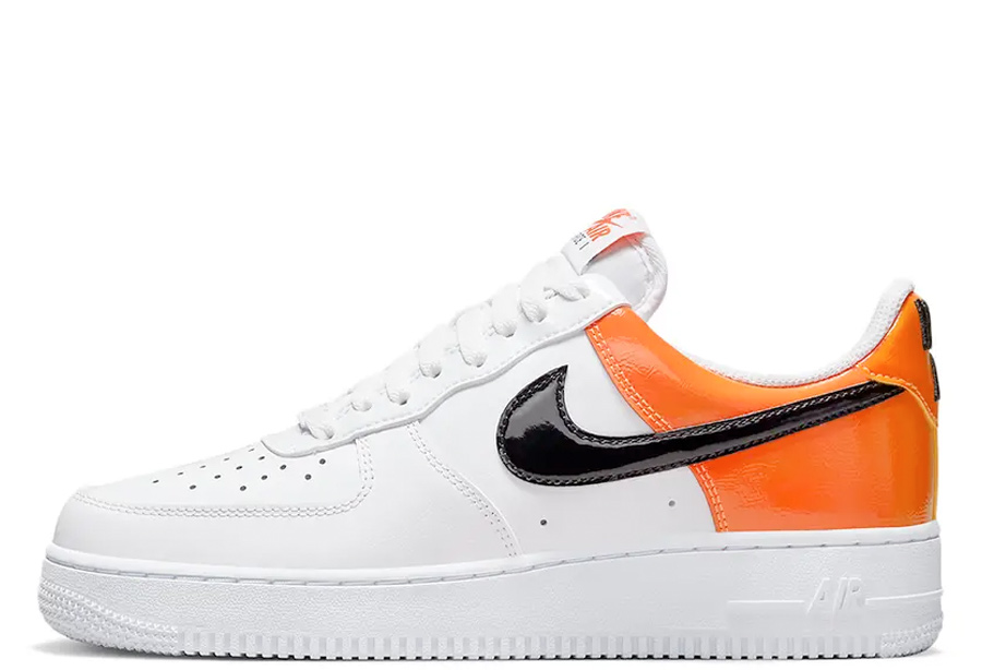 White patent hotsell air force 1