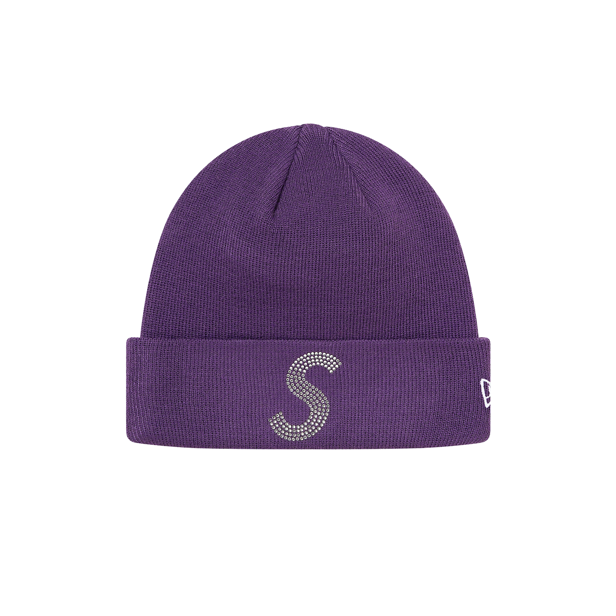Supreme New Era Swarovski S Logo Beanie Purple (SS21) | SS21 - KLEKT