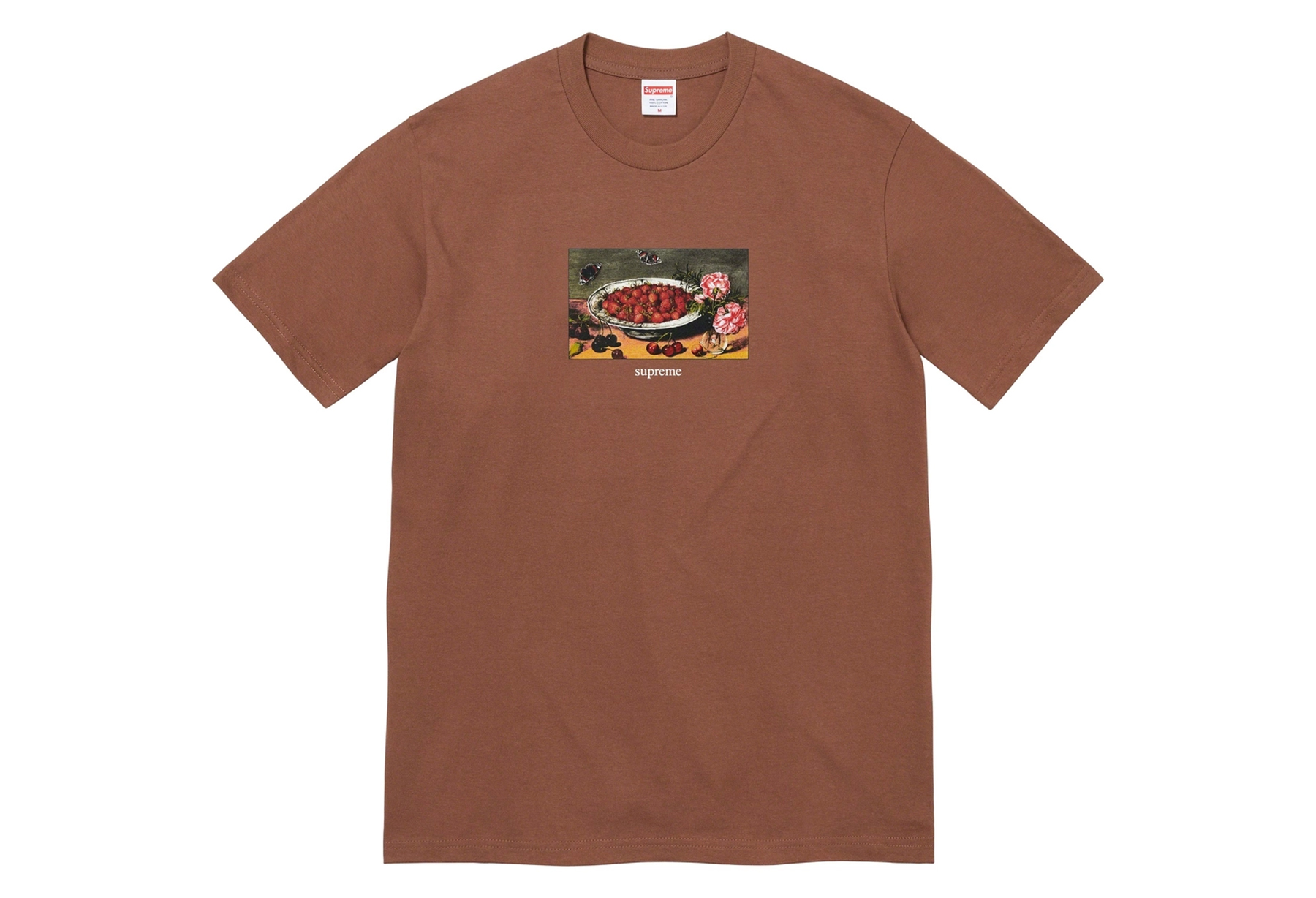 Supreme Strawberries Tee（ストロベリーT) black deaflink.com