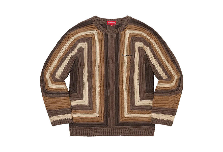 Supreme Hand Crocheted Sweater Brown (SS22) | TBC - KLEKT