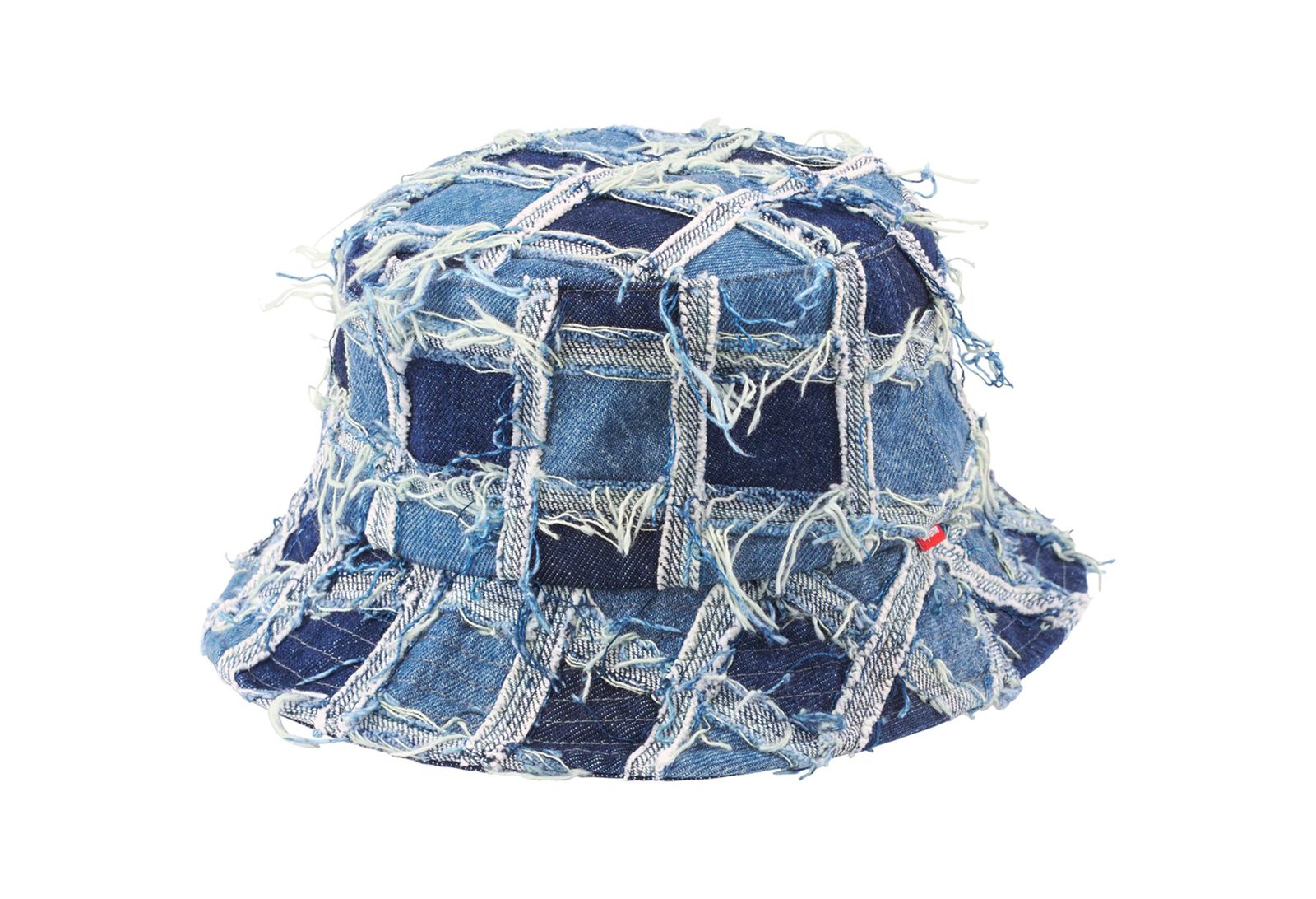 Supreme Frayed Patchwork Denim Crusher Washed Blue (SS23) | TBC