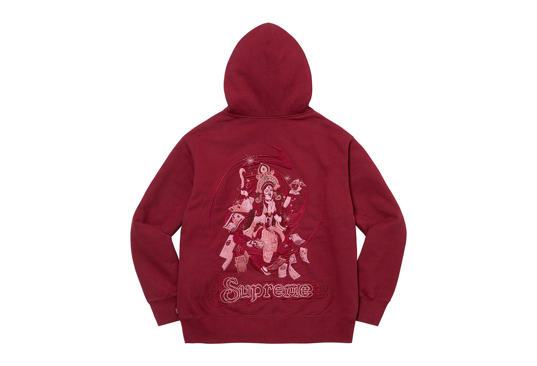 Supreme Lakshmi Zip Up Hooded Sweatshirt Cardinal (FW22) | TBC - KLEKT