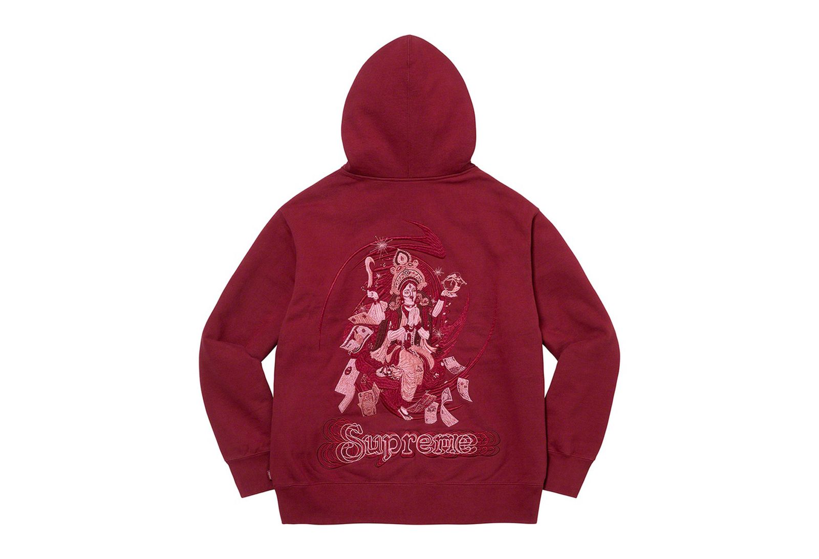 Supreme Lakshmi Zip Up Hooded Sweatshirt Cardinal (FW22) | TBC