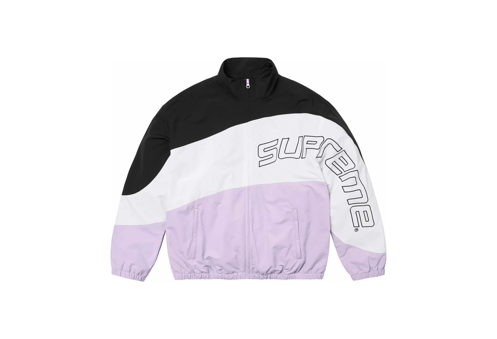 Supreme Curve Track Jacket Light Purple (SS24) | TBC - KLEKT