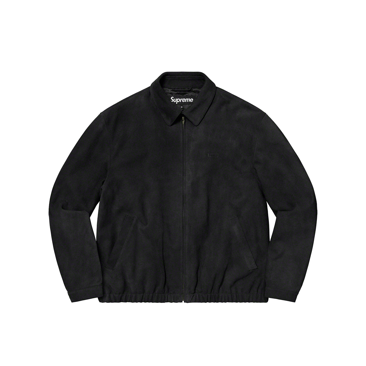 Supreme Suede Harrington Jacket Black (SS21) | SS21 - KLEKT