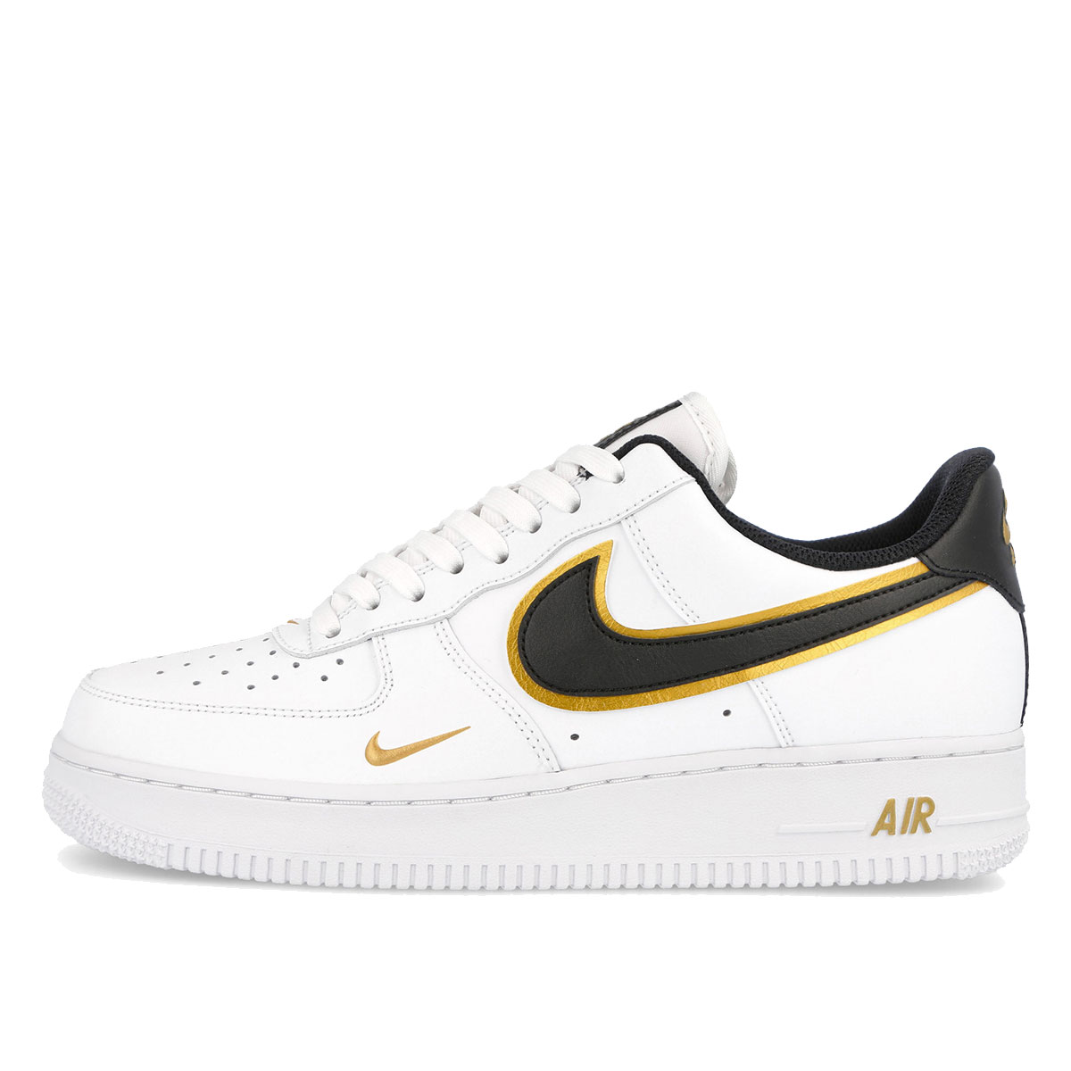 Nike Air Force 1 Low '07 LV8 Double Swoosh White Metallic Gold (2021 ...