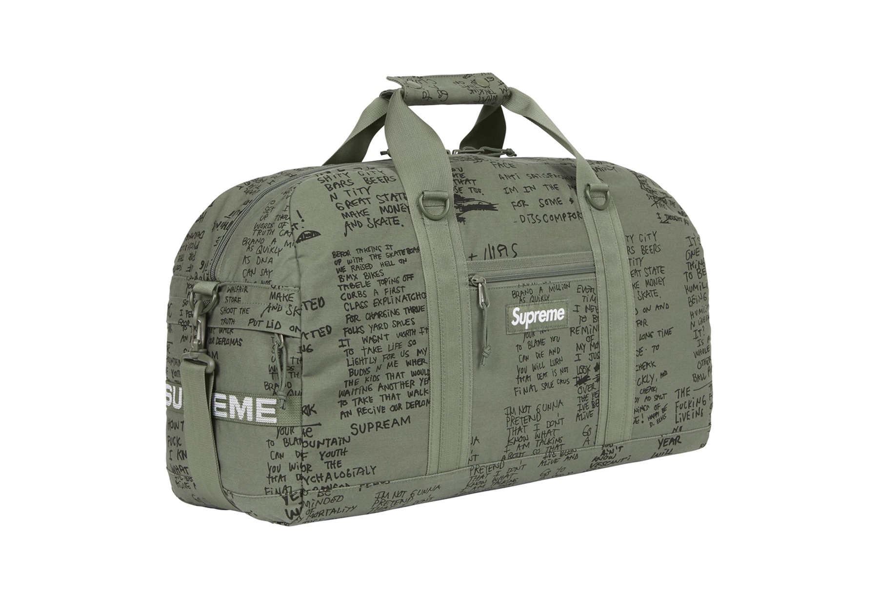 Supreme Duffle Bag 'Olive