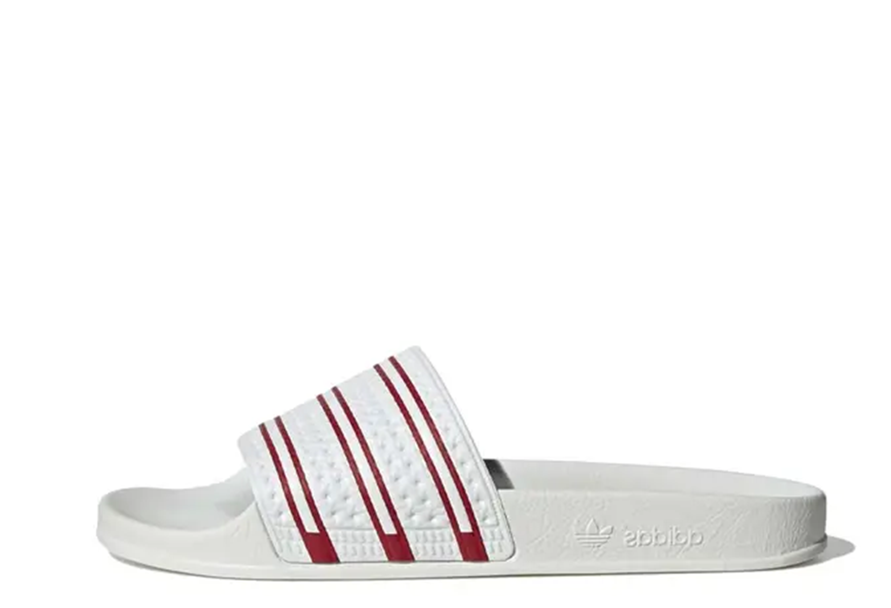 Adidas Adilette Slides White Team Power Red 2022 GX9898 KLEKT