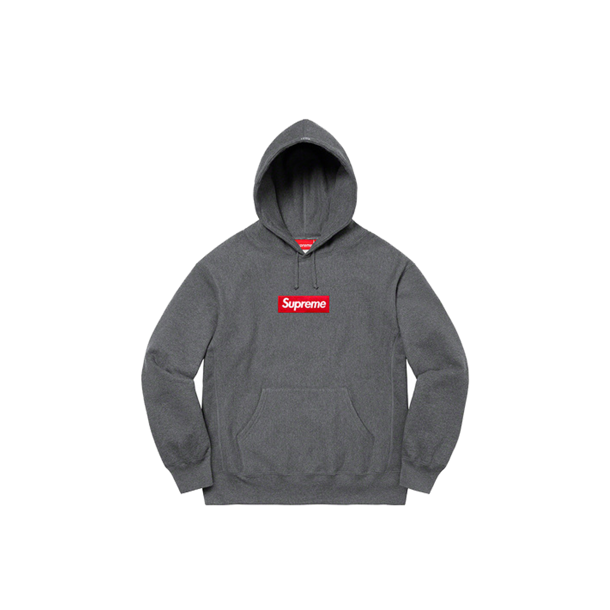 Supreme Box Logo Hooded Sweatshirt Charcoal (FW21) | FW21 - KLEKT