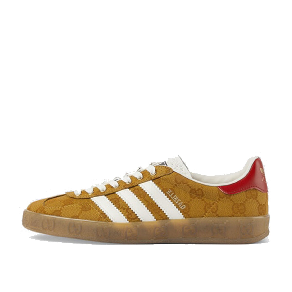 adidas WMNS x Gucci Gazelle Original GG Beige Brown | 707868 | FOOTY.COM