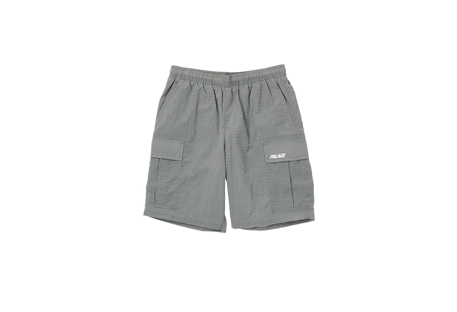 Palace Cargo Shell Shorts Grey (SS22) | TBC - KLEKT