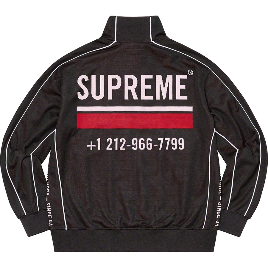 Supreme World Famous Jacquard Track Jacket Black (FW22) | TBC