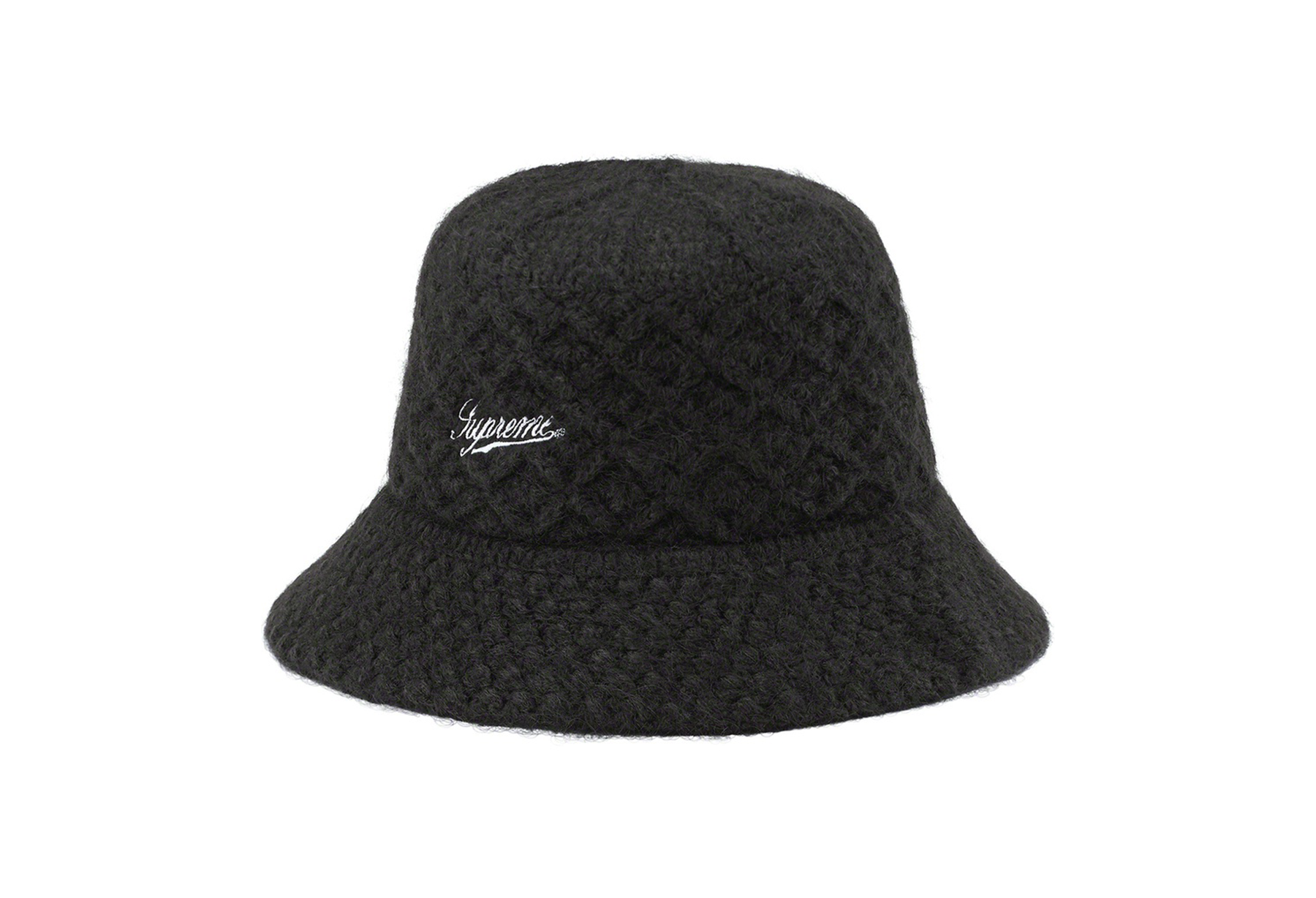 Supreme Mohair Crochet Crusher Black (FW22) | TBC - KLEKT