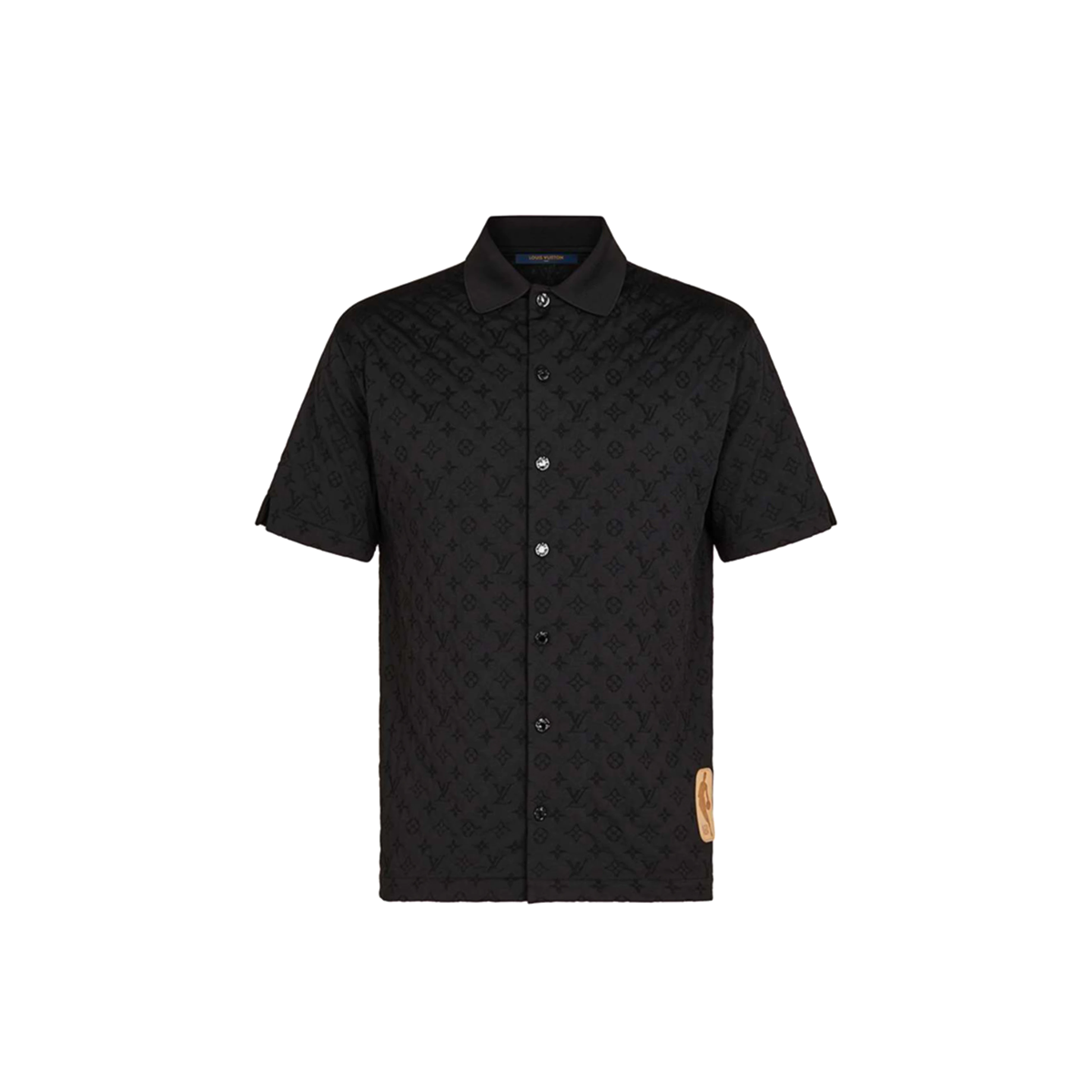 Louis Vuitton x NBA Monogram Buttoned Shirt Black Men's - FW21 - US