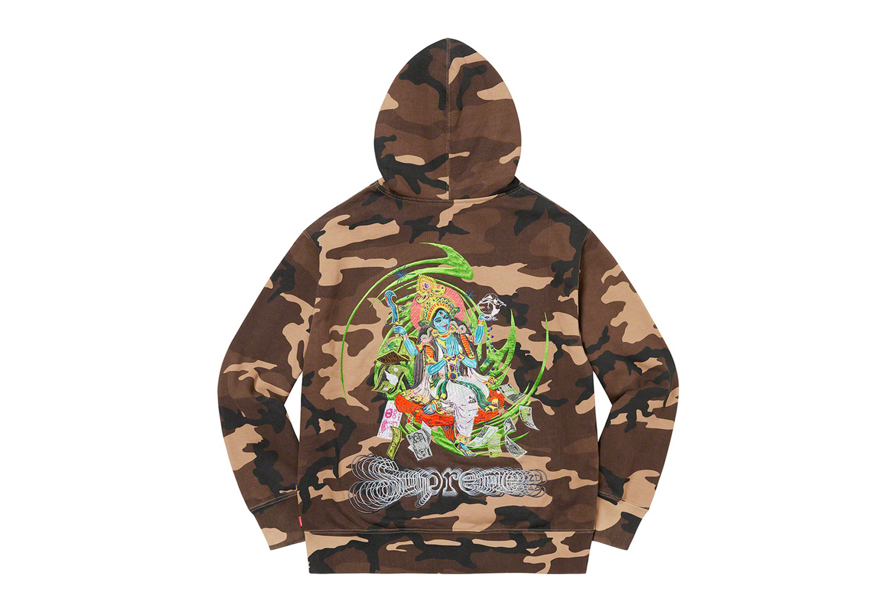 Supreme Lakshmi Zip Up Hooded Sweatshirt