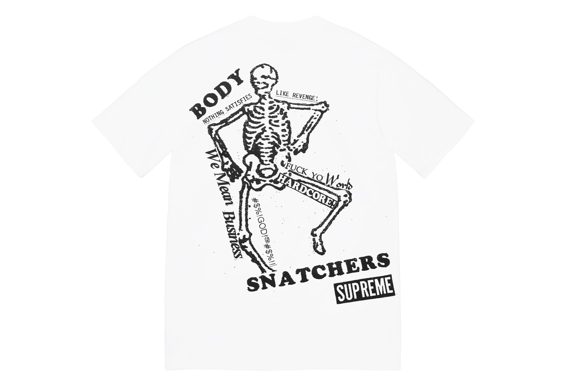 Supreme Body Snatchers Tee White (SS23) | TBC - KLEKT