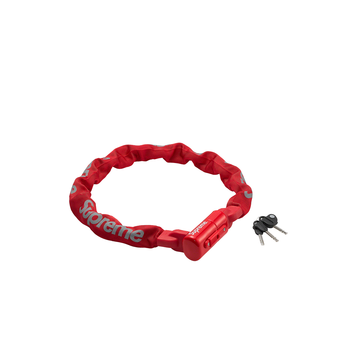 Kryptonite Integrated Chain Lock Red (SS21))