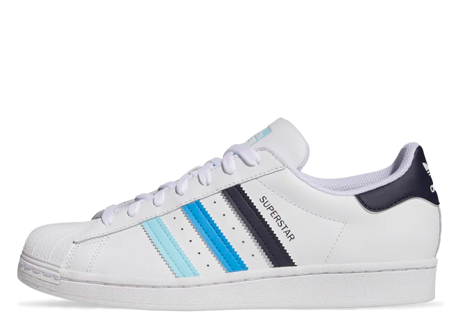 Adidas Superstar White Bliss Blue (2022) | HP5499 - KLEKT