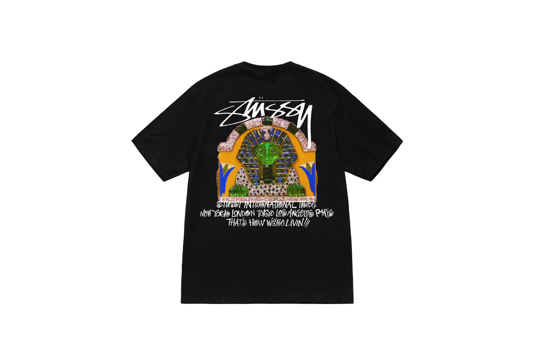 Stussy Sphinx Tee Black (SS23) | TBC - KLEKT