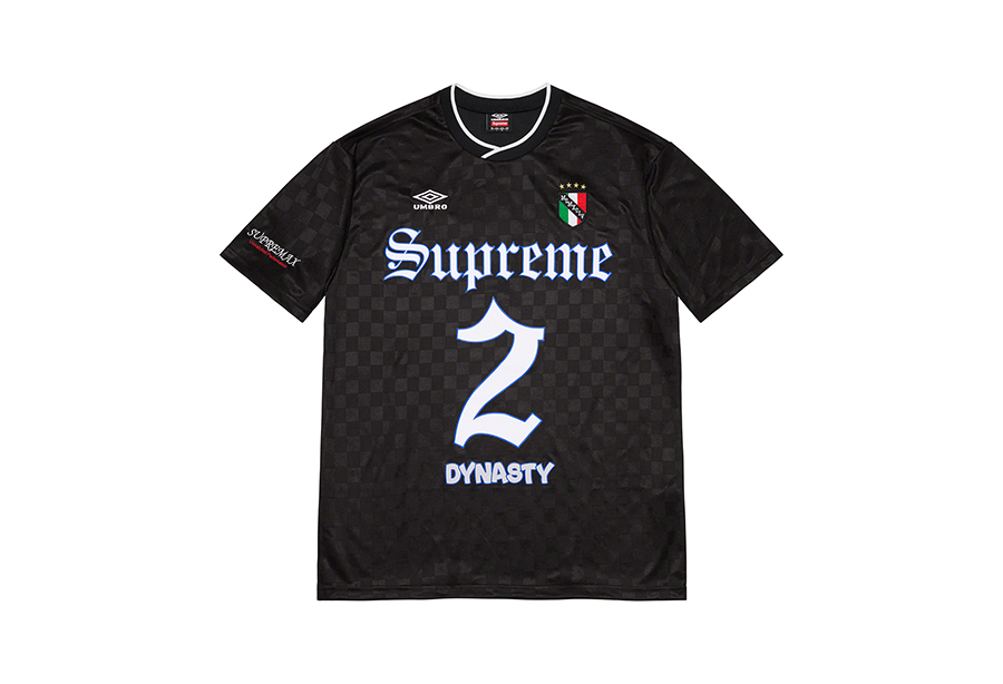 Supreme x Umbro Soccer Jersey Black (SS22)