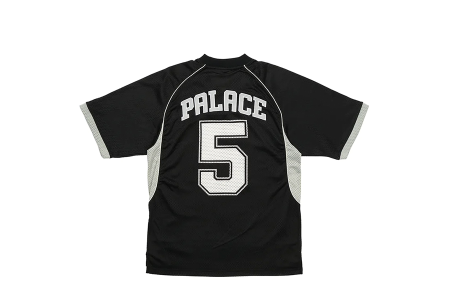 Palace Mesh Football Top Black L