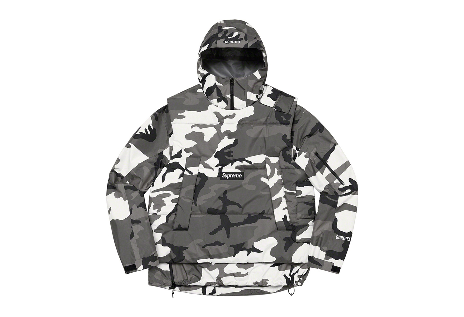 Supreme 2-in-1 GORE-TEX Shell + WINDSTOPPER Vest Snow Camo (2022