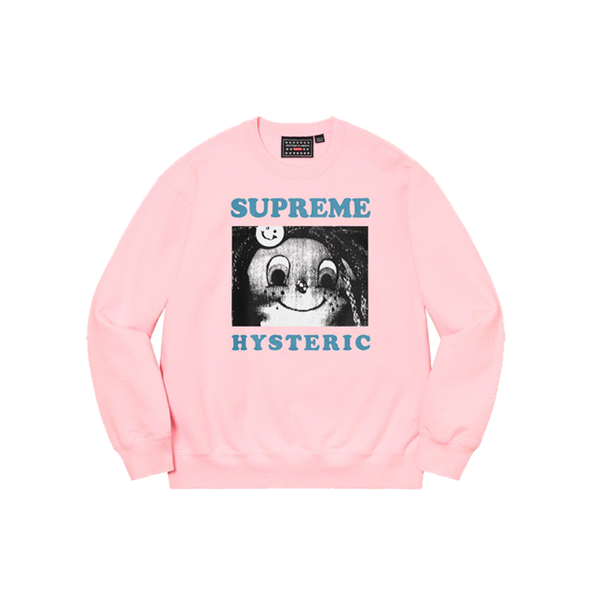 Supreme x HYSTERIC GLAMOUR Crewneck Light Pink (SS21