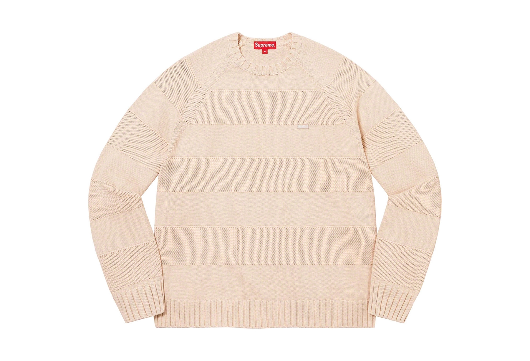 Supreme Small Box Stripe Sweater Stone (SS23) | TBC - KLEKT