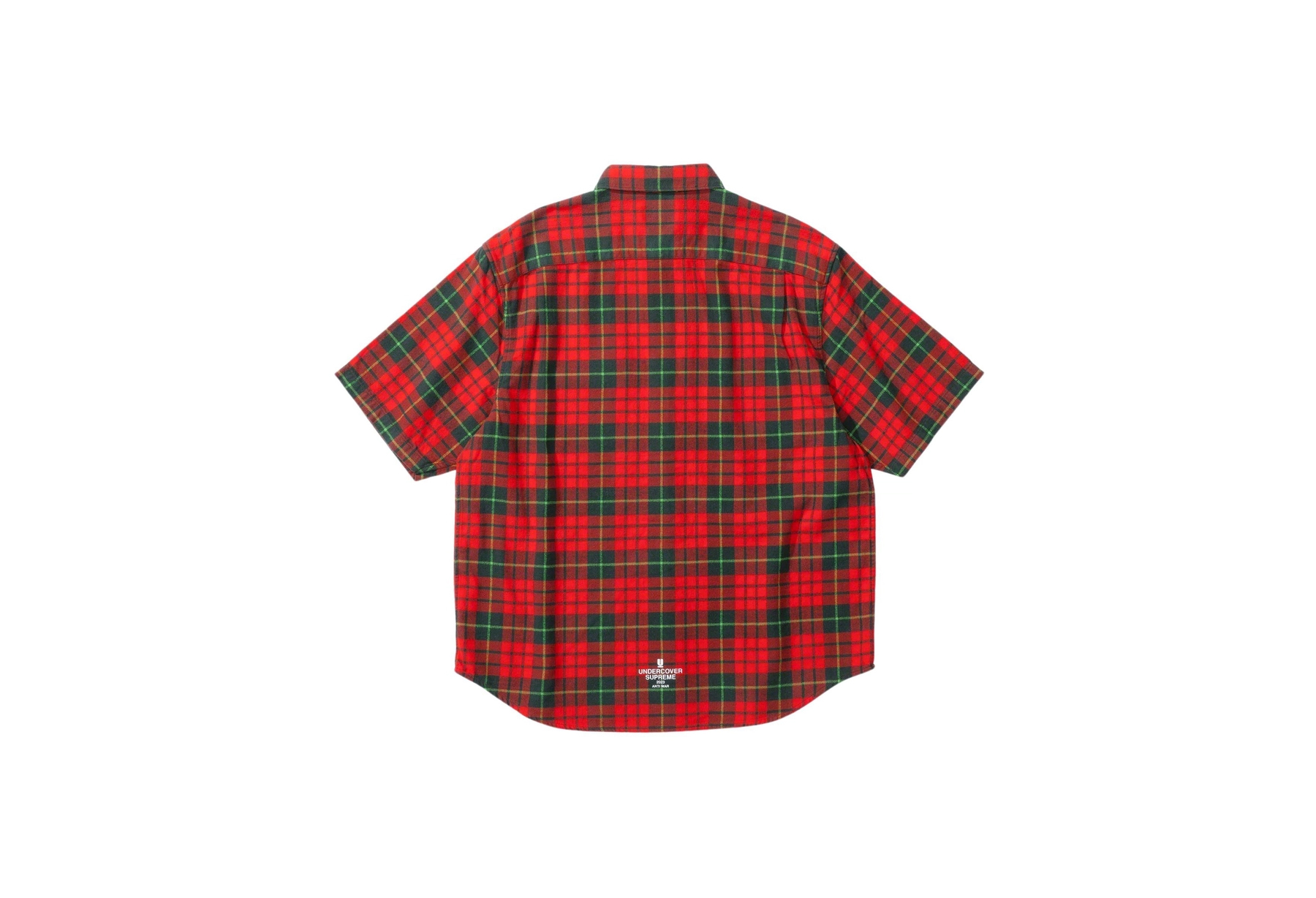 Supreme x Undercover S/S Flannel Shirt Red Plaid (SS23)