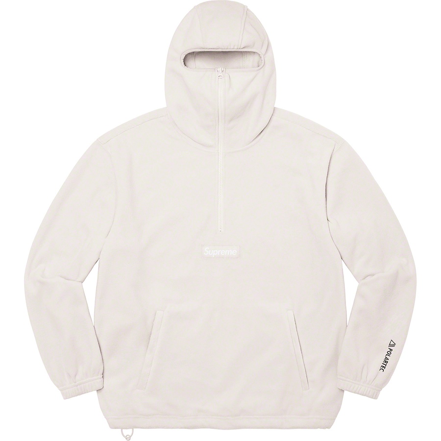 Supreme Polartec Facemask Half Zip Pullover Stone (FW22