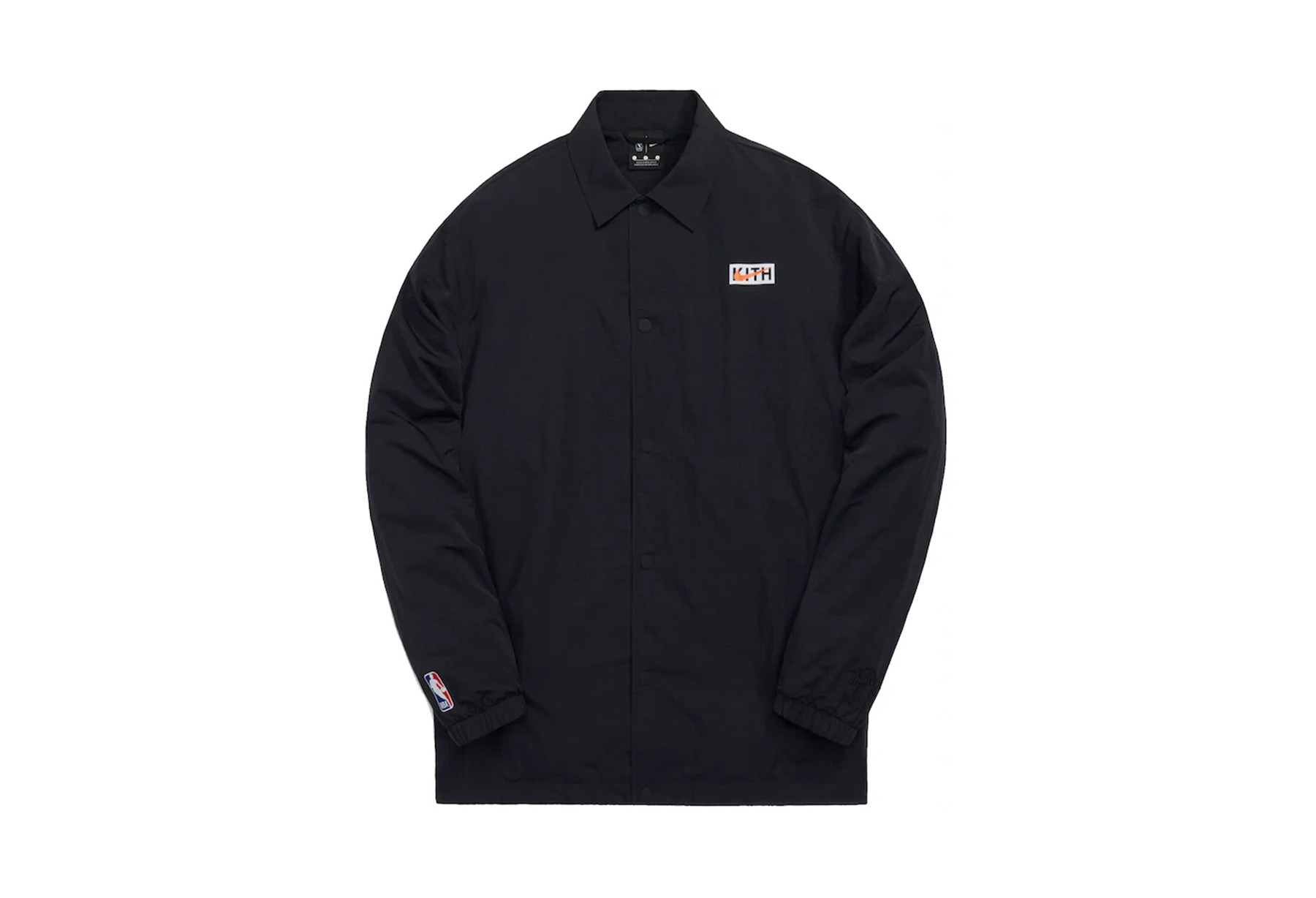 Nike,Kith x Kith for New York Knicks Coaches Jacket Black (FW21