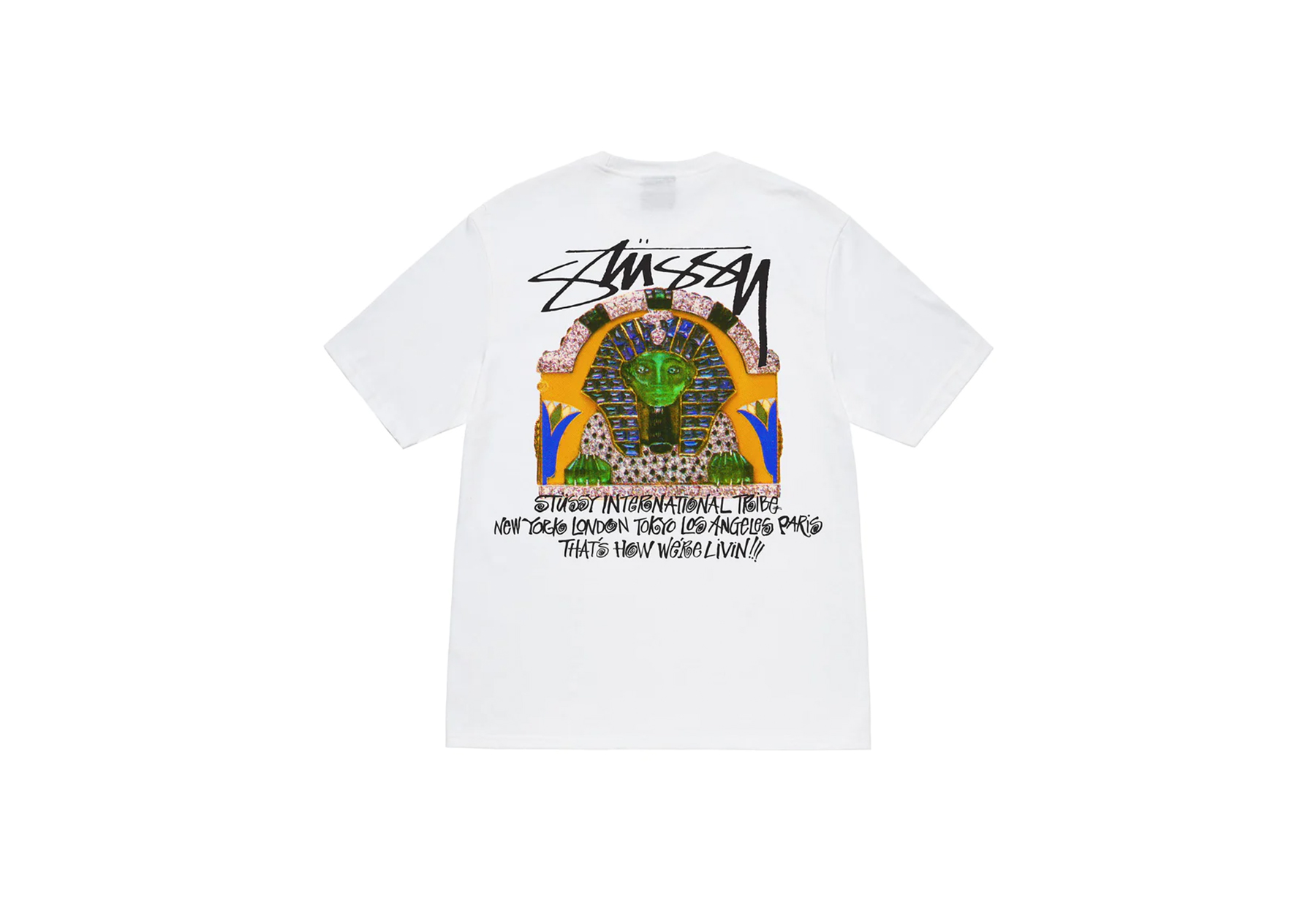 Stussy Sphinx Tee White (SS23) | TBC - KLEKT