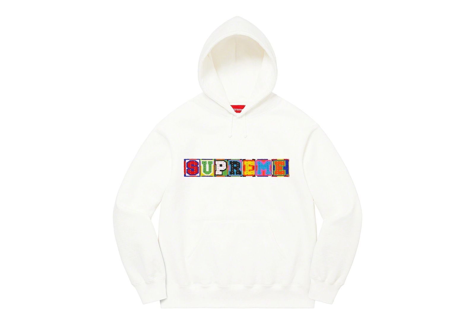 Supreme top sweatshirt white