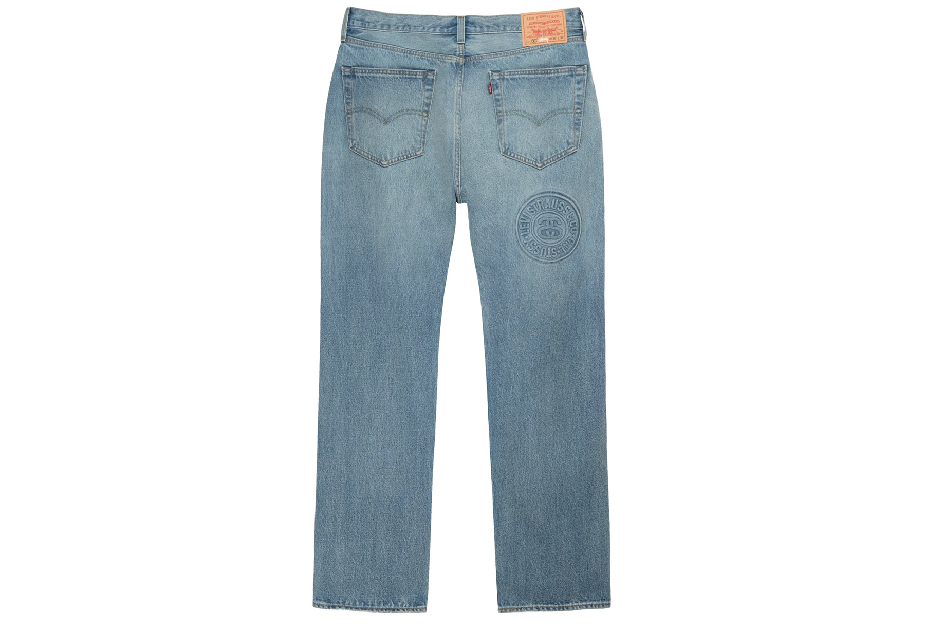 Stussy x Levi's Embossed 501 Jean (SS23) | TBC - KLEKT