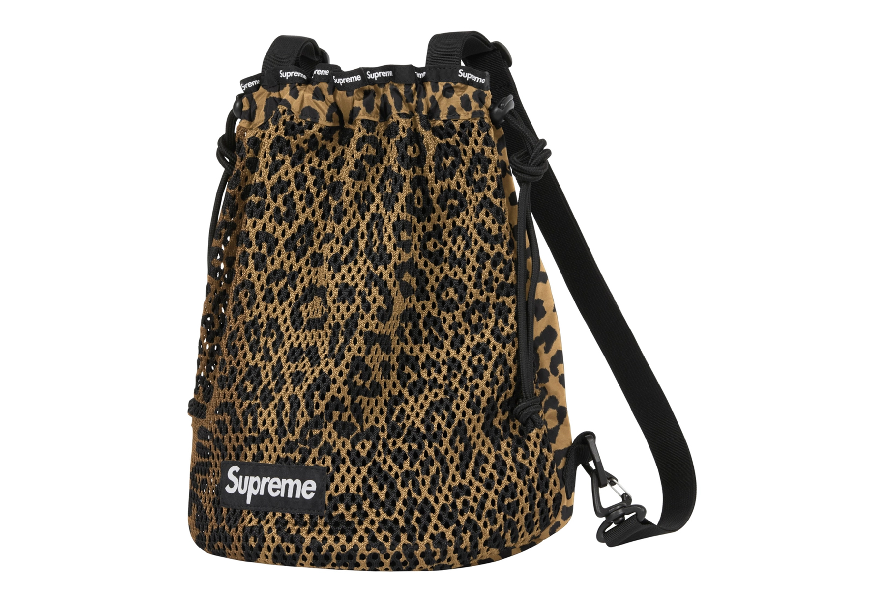 Supreme Mesh Small Backpack Leopard (SS23) | TBC - KLEKT