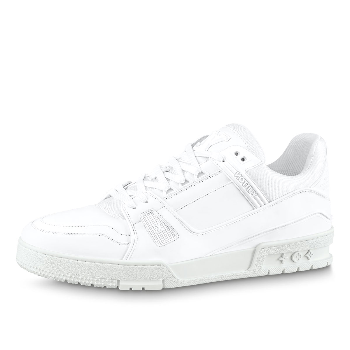 lv trainers all white