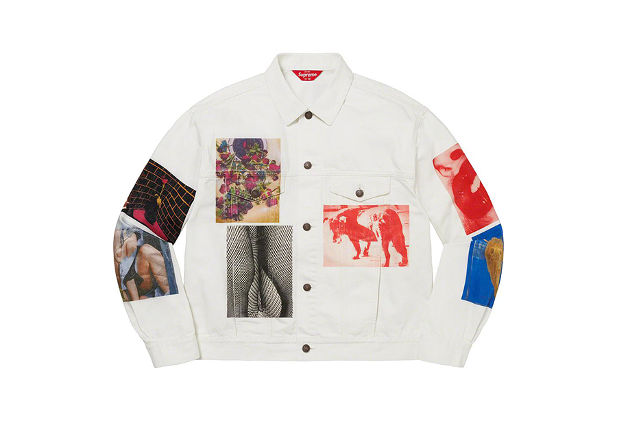 Supreme Daidō Moriyama Denim Trucker Jacket White (SS22) | TBC - KLEKT