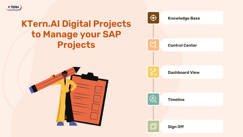 Generic to Specific : Moving from Generic Project Management tools to SAP Specific KTern's Digital Projects