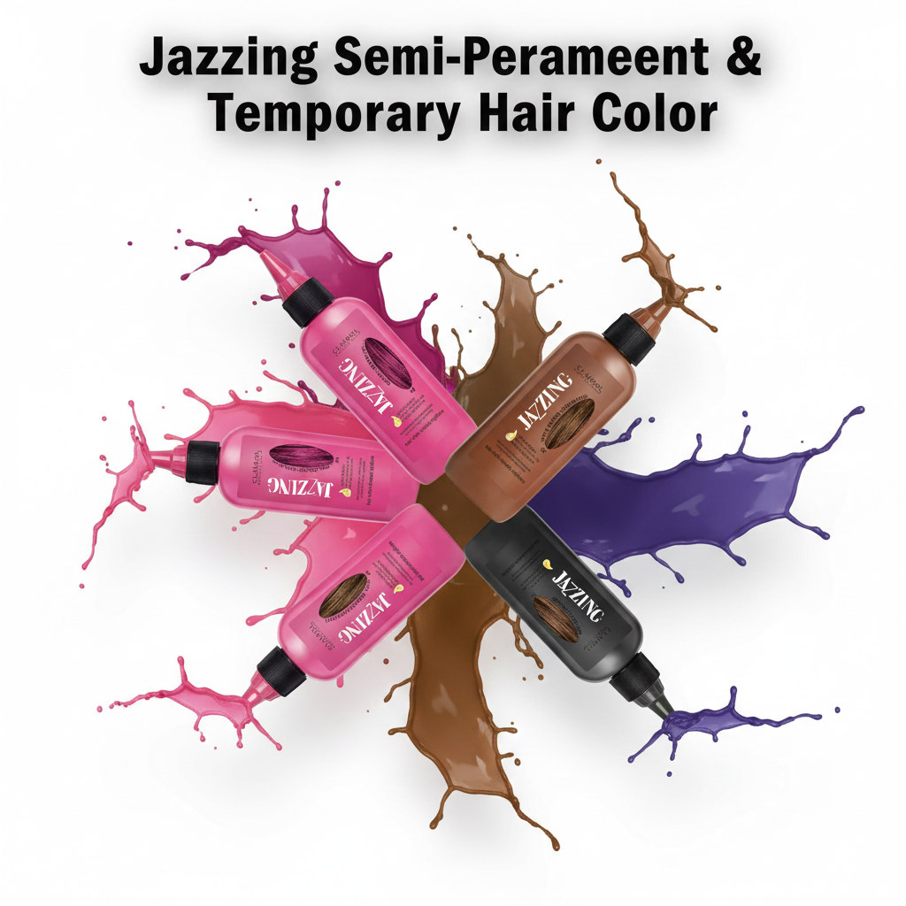 Jazzing Semi-Permanent & Temporary Hair Color