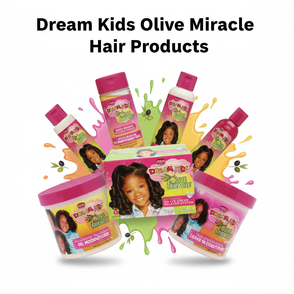 African Pride Dream Kids Olive Miracle Hair Products