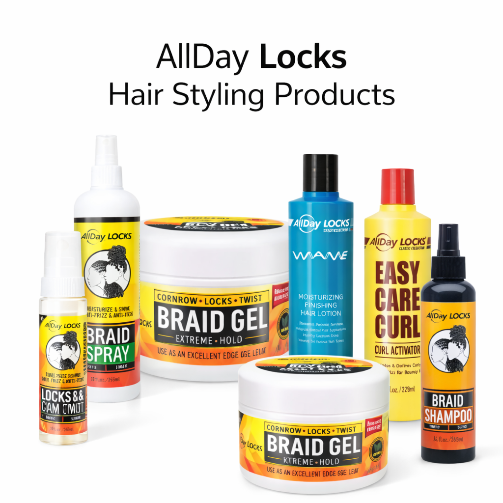 AllDay Locks Hair Styling Products