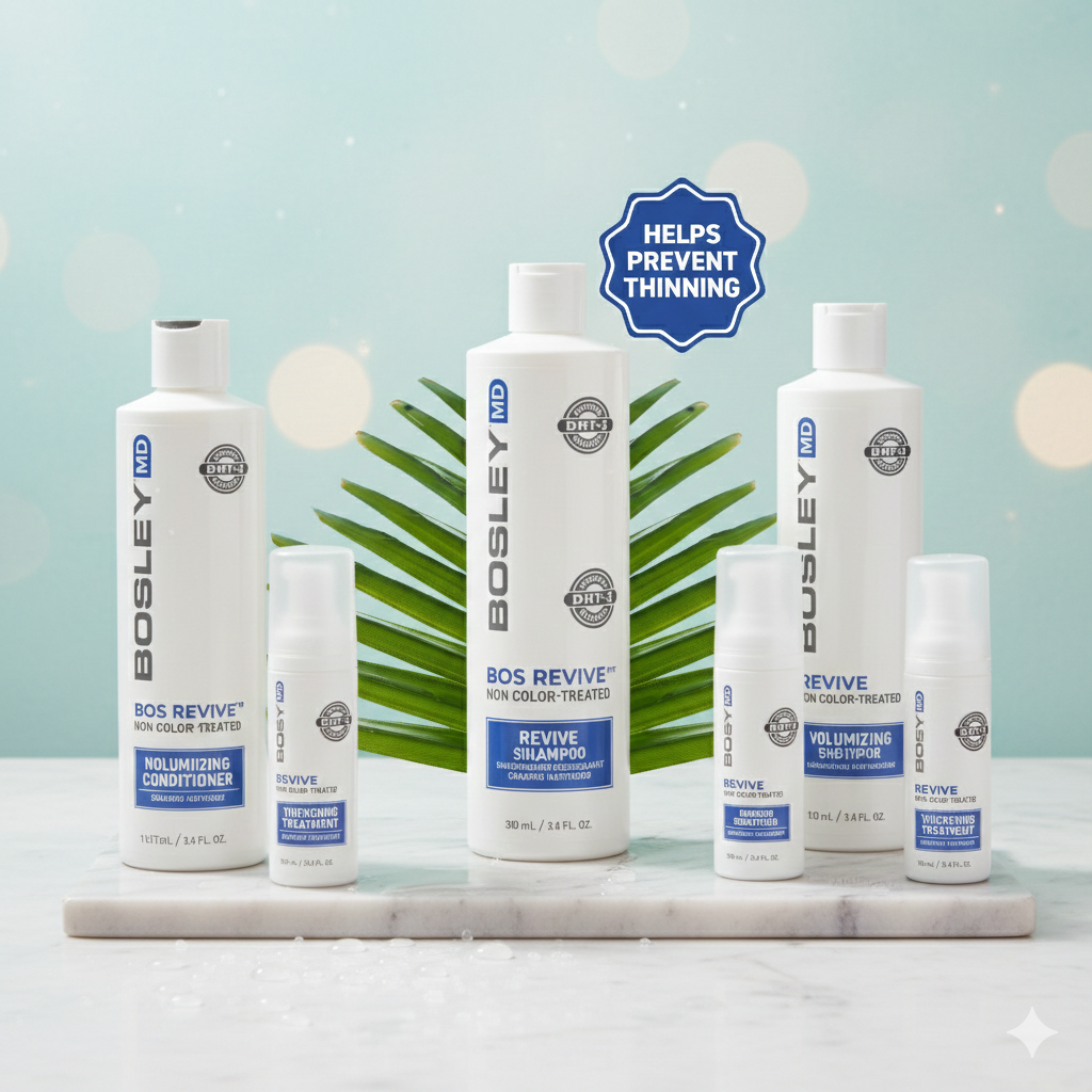Bosley MD BOSRevive Non Color Treated Hair Products