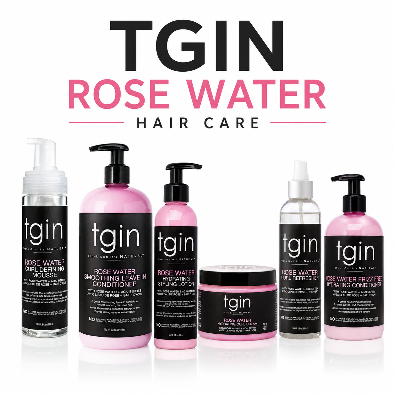 TGIN Rose Water Hare Care