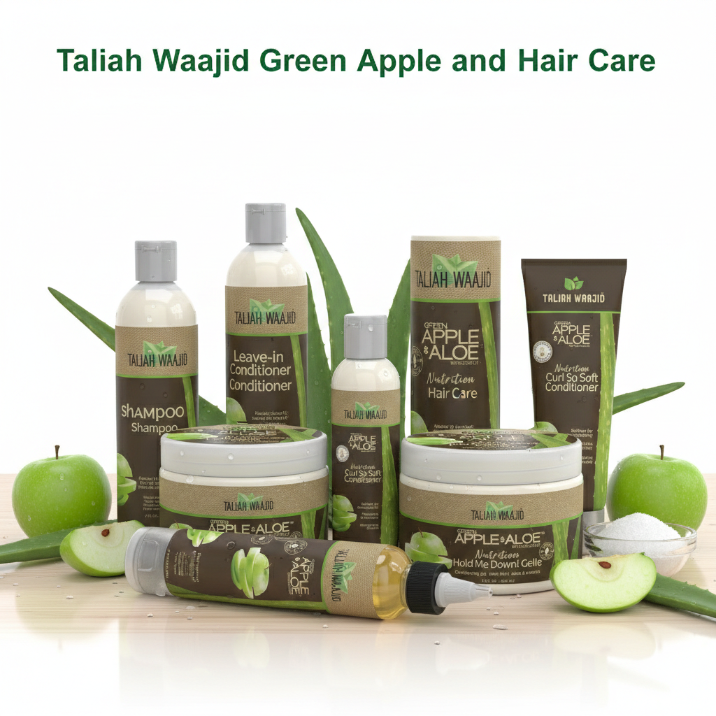 Taliah Waajid Green Apple and Aloe Hair Care