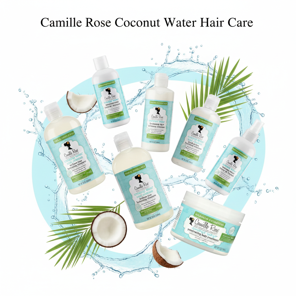 Camille Rose Coconut Water Hair Care